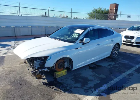2018 Audi A5 2.0T Premium from USA, damaged, VIN WAUCNDF50JA051192